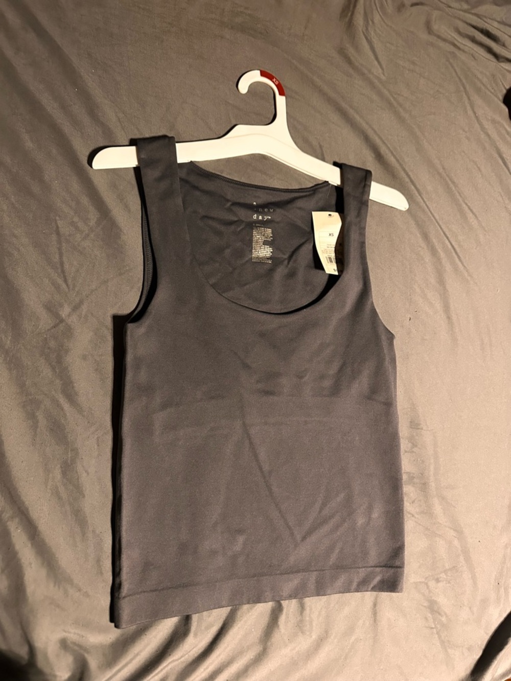 a new day Black Scoop Neck Tank Top